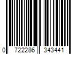 Barcode Image for UPC code 0722286343441