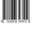 Barcode Image for UPC code 0722286343519