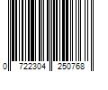 Barcode Image for UPC code 0722304250768