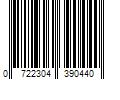 Barcode Image for UPC code 0722304390440