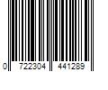 Barcode Image for UPC code 0722304441289