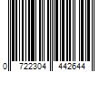 Barcode Image for UPC code 0722304442644