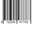 Barcode Image for UPC code 0722304477783