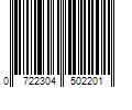 Barcode Image for UPC code 0722304502201