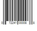 Barcode Image for UPC code 072241000088. Product Name: 