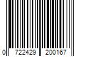 Barcode Image for UPC code 0722429200167