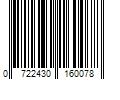 Barcode Image for UPC code 0722430160078