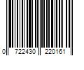 Barcode Image for UPC code 0722430220161