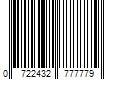 Barcode Image for UPC code 0722432777779