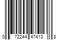 Barcode Image for UPC code 072244474138