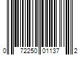 Barcode Image for UPC code 072250011372