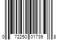 Barcode Image for UPC code 072250017398