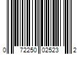 Barcode Image for UPC code 072250025232