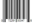 Barcode Image for UPC code 072251003475