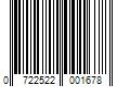 Barcode Image for UPC code 0722522001678