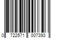 Barcode Image for UPC code 0722571007393