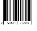 Barcode Image for UPC code 0722571010010