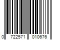 Barcode Image for UPC code 0722571010676