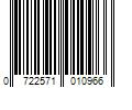 Barcode Image for UPC code 0722571010966