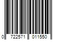 Barcode Image for UPC code 0722571011550