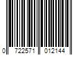 Barcode Image for UPC code 0722571012144