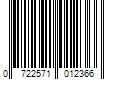 Barcode Image for UPC code 0722571012366