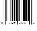 Barcode Image for UPC code 072264220173