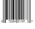 Barcode Image for UPC code 072264511677