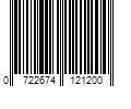 Barcode Image for UPC code 0722674121200