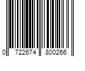 Barcode Image for UPC code 0722674800266