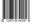 Barcode Image for UPC code 0722674840057