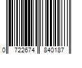 Barcode Image for UPC code 0722674840187