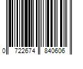 Barcode Image for UPC code 0722674840606