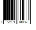 Barcode Image for UPC code 0722674840668