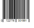 Barcode Image for UPC code 0722776001561