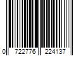 Barcode Image for UPC code 0722776224137