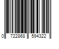 Barcode Image for UPC code 0722868594322