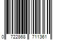 Barcode Image for UPC code 0722868711361