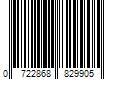 Barcode Image for UPC code 0722868829905