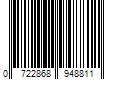 Barcode Image for UPC code 0722868948811