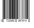 Barcode Image for UPC code 0722868967614