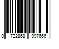 Barcode Image for UPC code 0722868997666