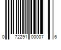 Barcode Image for UPC code 072291000076