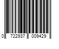 Barcode Image for UPC code 0722937009429