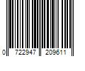 Barcode Image for UPC code 0722947209611