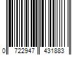 Barcode Image for UPC code 0722947431883