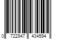 Barcode Image for UPC code 0722947434594