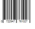 Barcode Image for UPC code 0722947761027