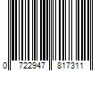 Barcode Image for UPC code 0722947817311