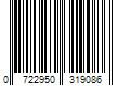 Barcode Image for UPC code 0722950319086